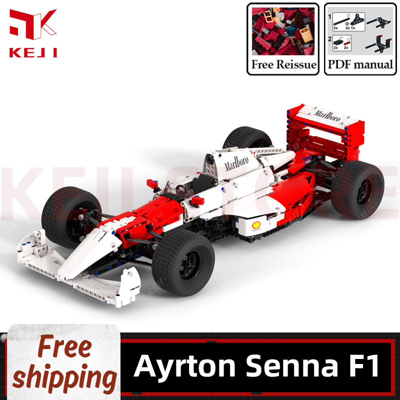 KEJI MOC-101407 Ayrton Senna ķ 1 ƶ F1 MOC..